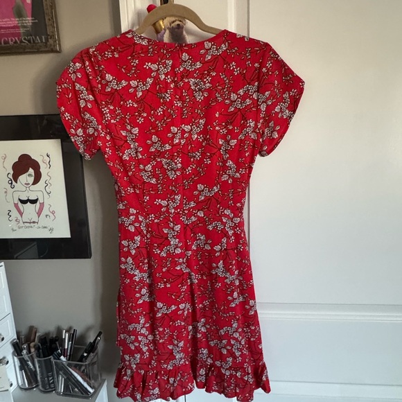 Hello Molly Scarlet Blossom Mini Dress - Picture 4 of 4